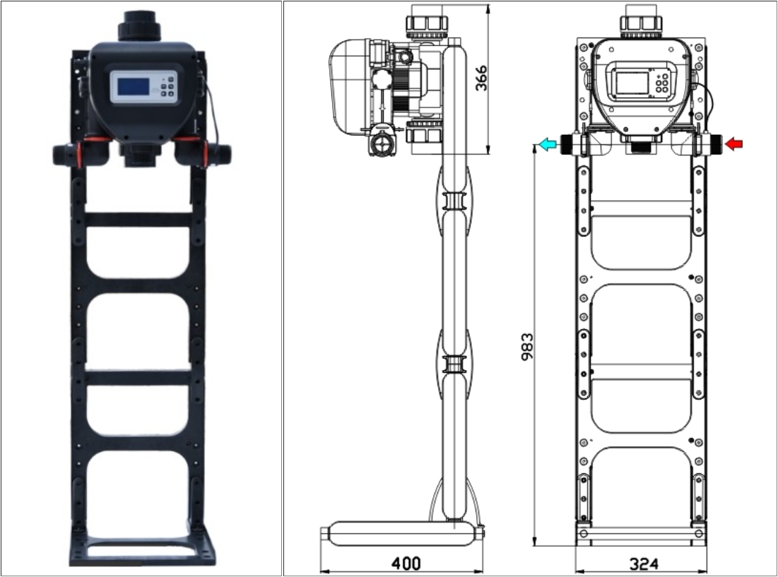 GR15S control valve seat frame